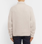 Berluti - Ribbed Cashmere Rollneck Sweater - Men - Ecru