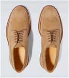 Brunello Cucinelli Suede longwing brogues