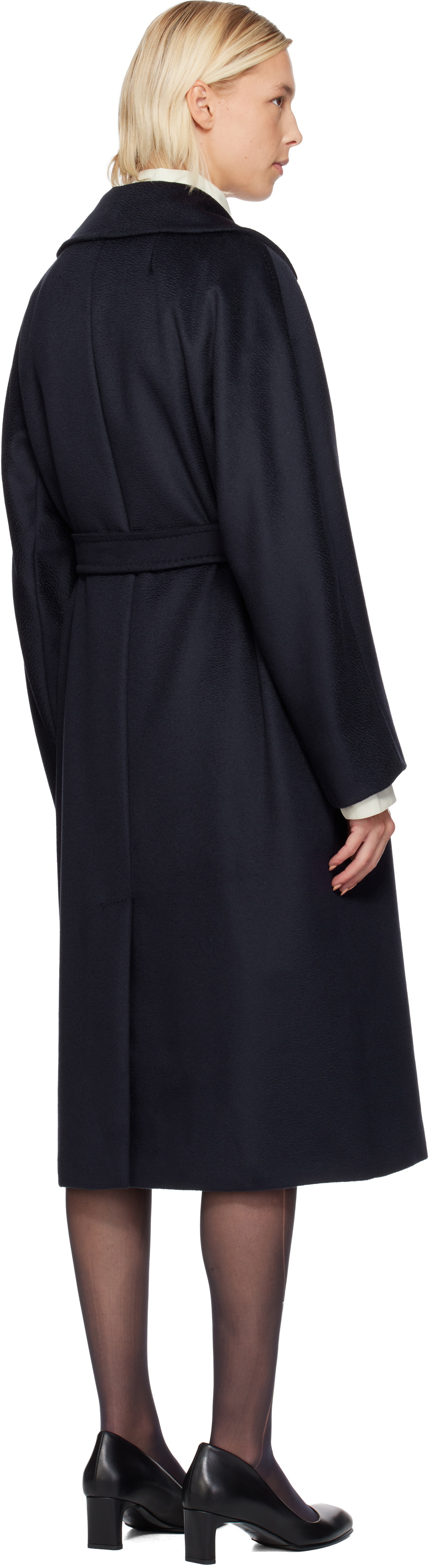 Weekend Max Mara Navy Resina Coat
