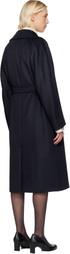 Weekend Max Mara Navy Resina Coat