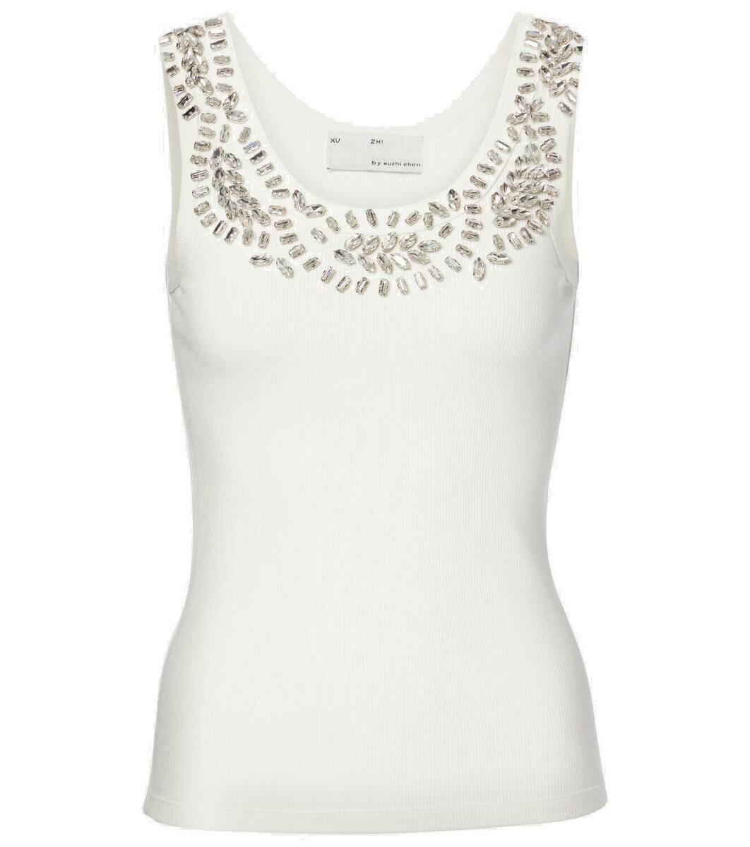 ◆2000Archives◆ JACQUARD BEADED TANK TOP WHITE 2A24HSBL03WH MUSINSA | 2000ARCHIVES JACQUARD BEADED TANK TOP (WHITE)