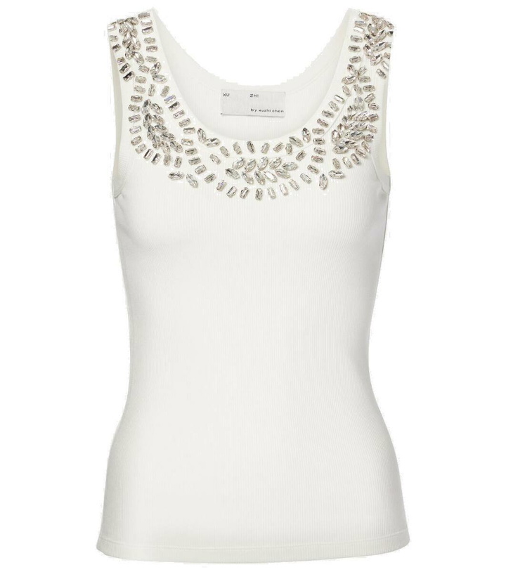 Photo: Xu Zhi Laurel embellished tank top
