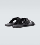 Christian Louboutin Emircross leather sandals