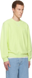 Givenchy Green Couture Seam Sweatshirt