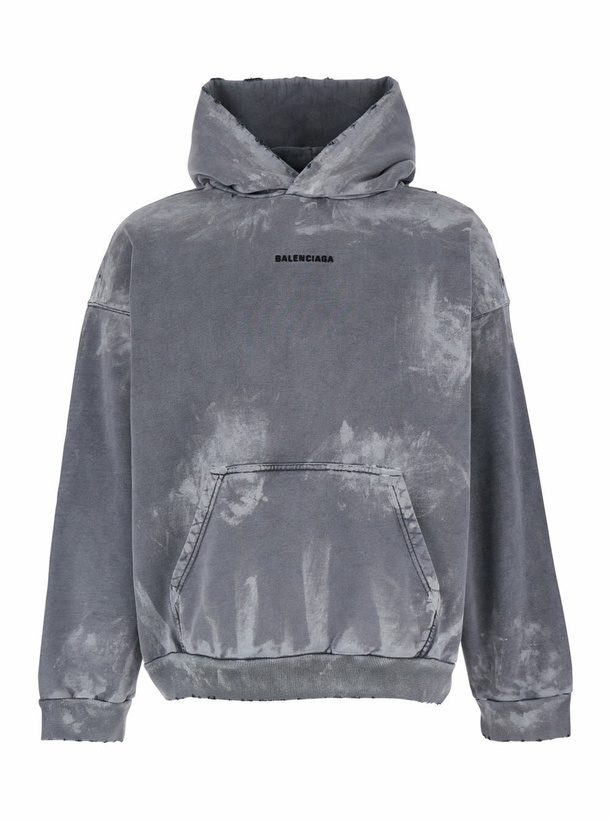 Photo: Balenciaga Back Medium Fit Hoodie