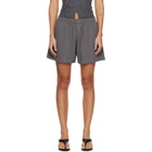 Belle Anna Gray Boxer Shorts