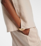 Asceno Trento linen top