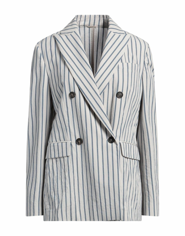 Photo: Brunello Cucinelli Womens Blazer in Light grey