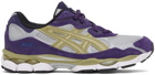 Awake NY Purple & Taupe Asics Edition Gel-NYC Sneakers