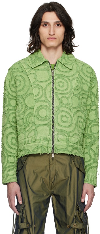Photo: Andersson Bell Green Burn Out Jacket