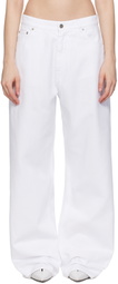 ABRA White Poster Jeans