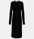 Miu Miu Satin midi dress