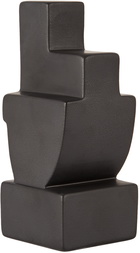 L'OBJET Black Cubisme Bookend