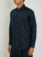 Che Linen Shirt Navy