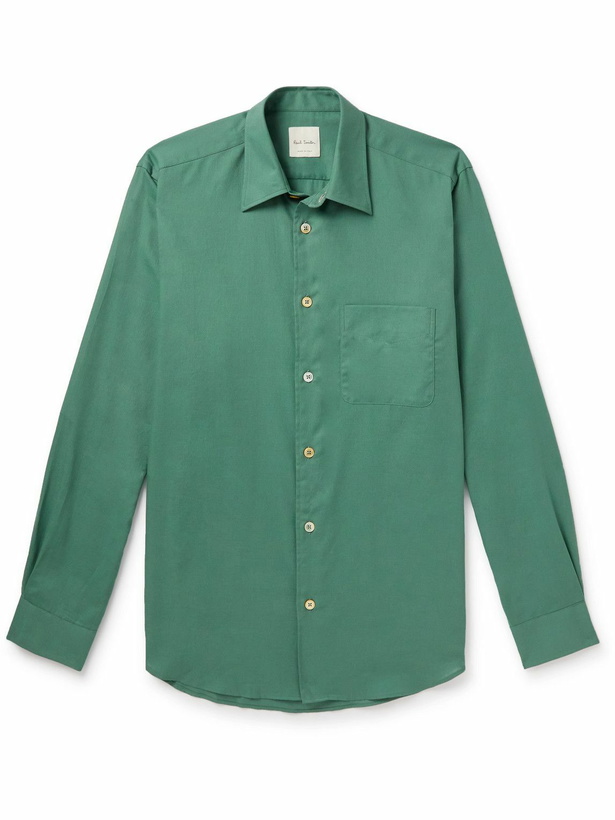 Photo: Paul Smith - Cotton Shirt - Green