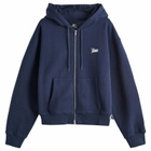 Patta Men's Classic Zip Hoodie in Black Iris