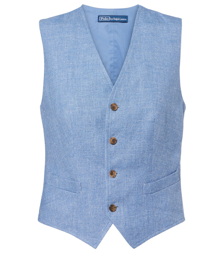 Photo: Polo Ralph Lauren Linen and cotton twill vest
