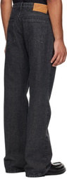 Bally Black Flared Jeans