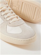 OFFICINE CREATIVE - Kadette Suede and Leather Sneakers - White