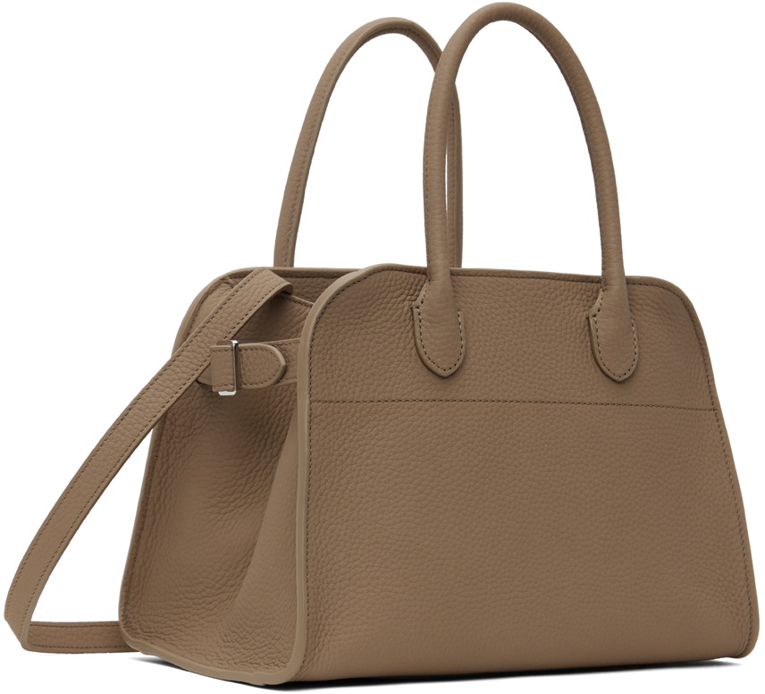 The Row Taupe Soft Margaux 10 Bag The Row