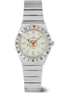 Timex - Coca Cola Q Timex 38mm Stainless Steel Watch