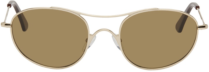 Photo: Our Legacy Gold Zwan Sunglasses