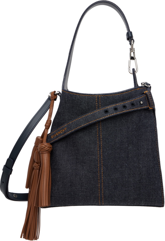 Photo: Givenchy Navy Mini Belted Denim Bag