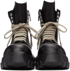 Rick Owens Black Bozo Tractor Army Boots