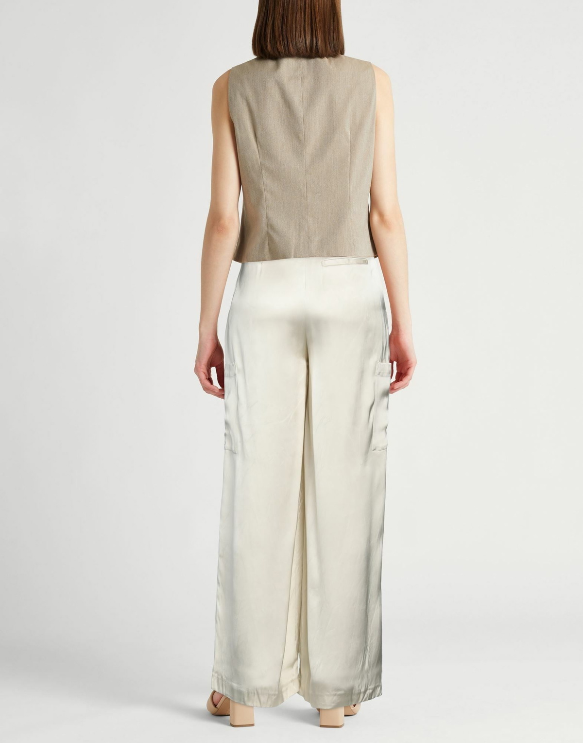 Loulou Studio Womens Pants Ivory
