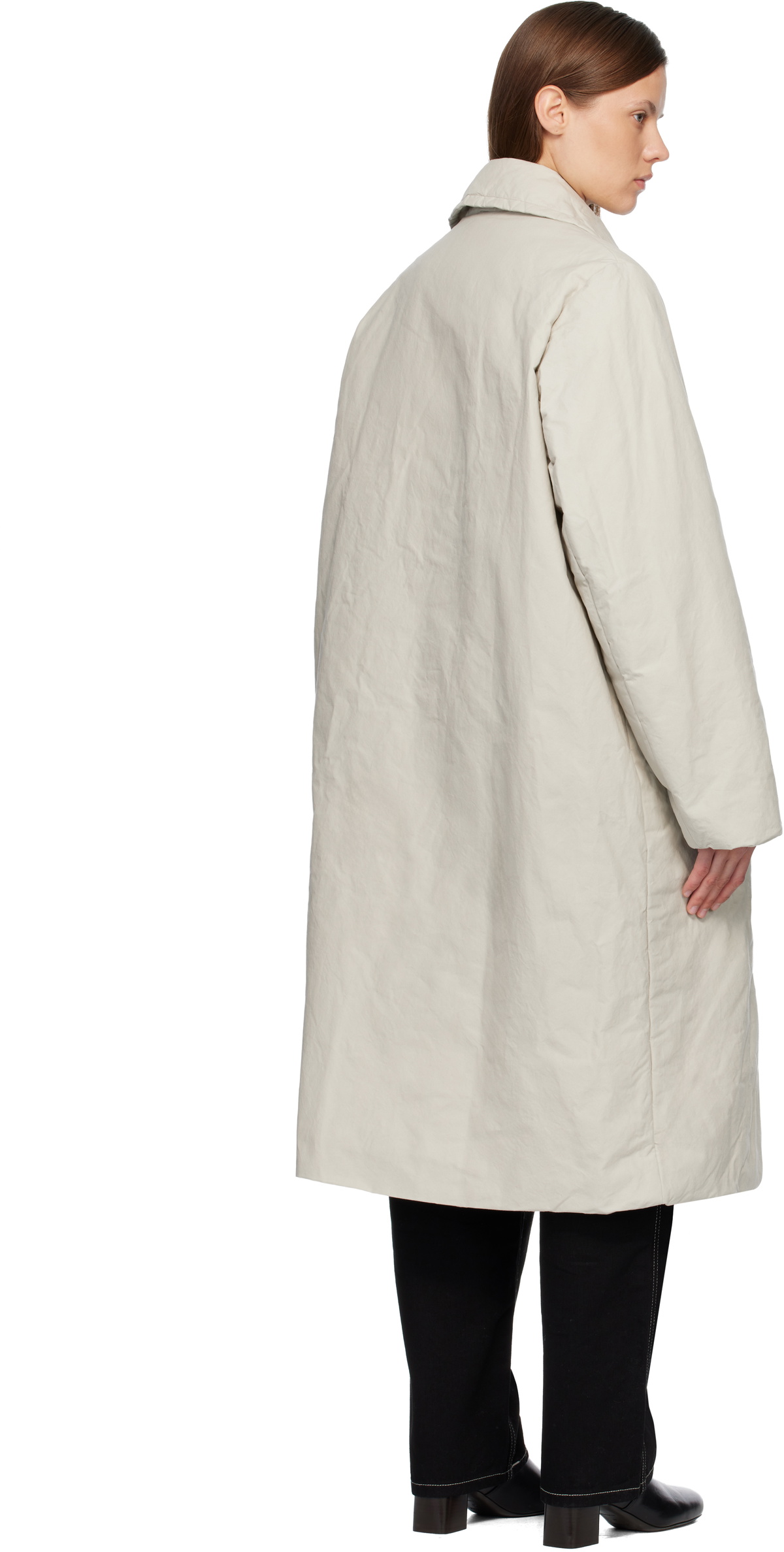 CASEY CASEY Beige Milu Coat