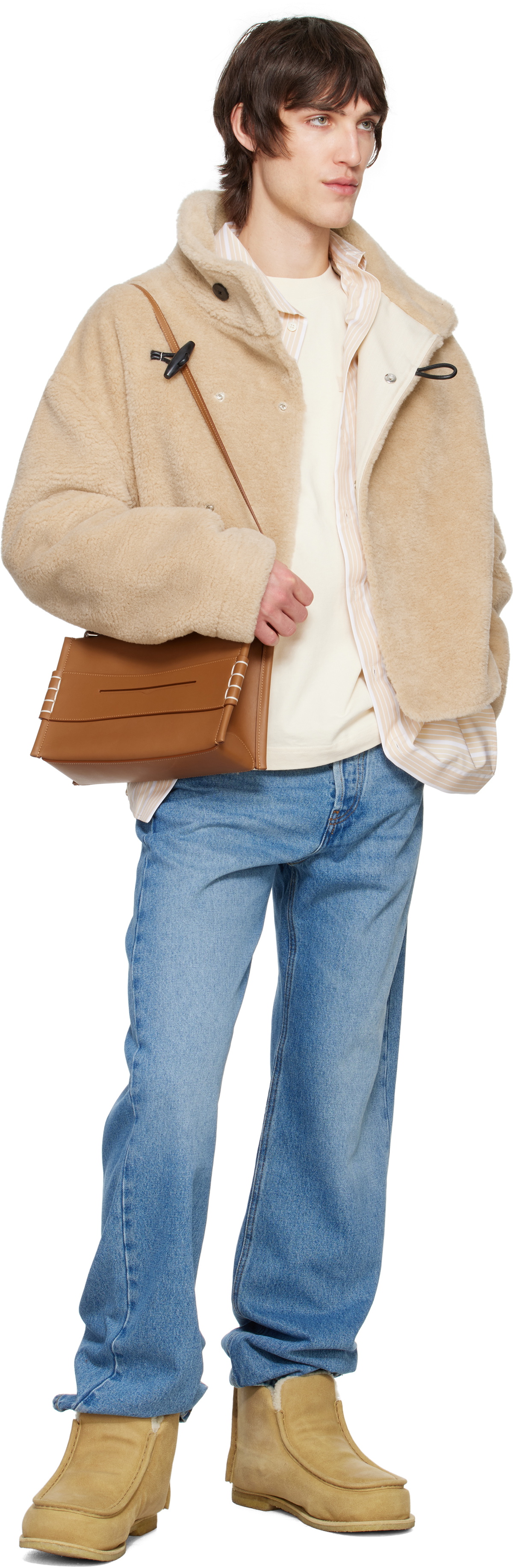 JACQUEMUS Beige 'The Fernando' Jacket Jacquemus