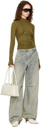 Entire Studios Khaki Gres Top