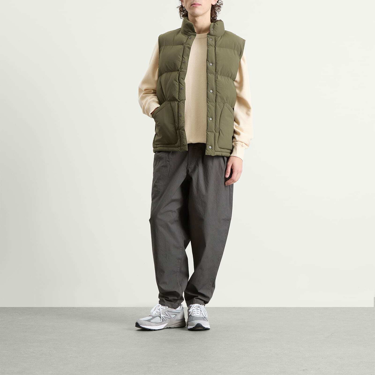 Kestin Men's Pathhead Puffer Vest in Dark Olive