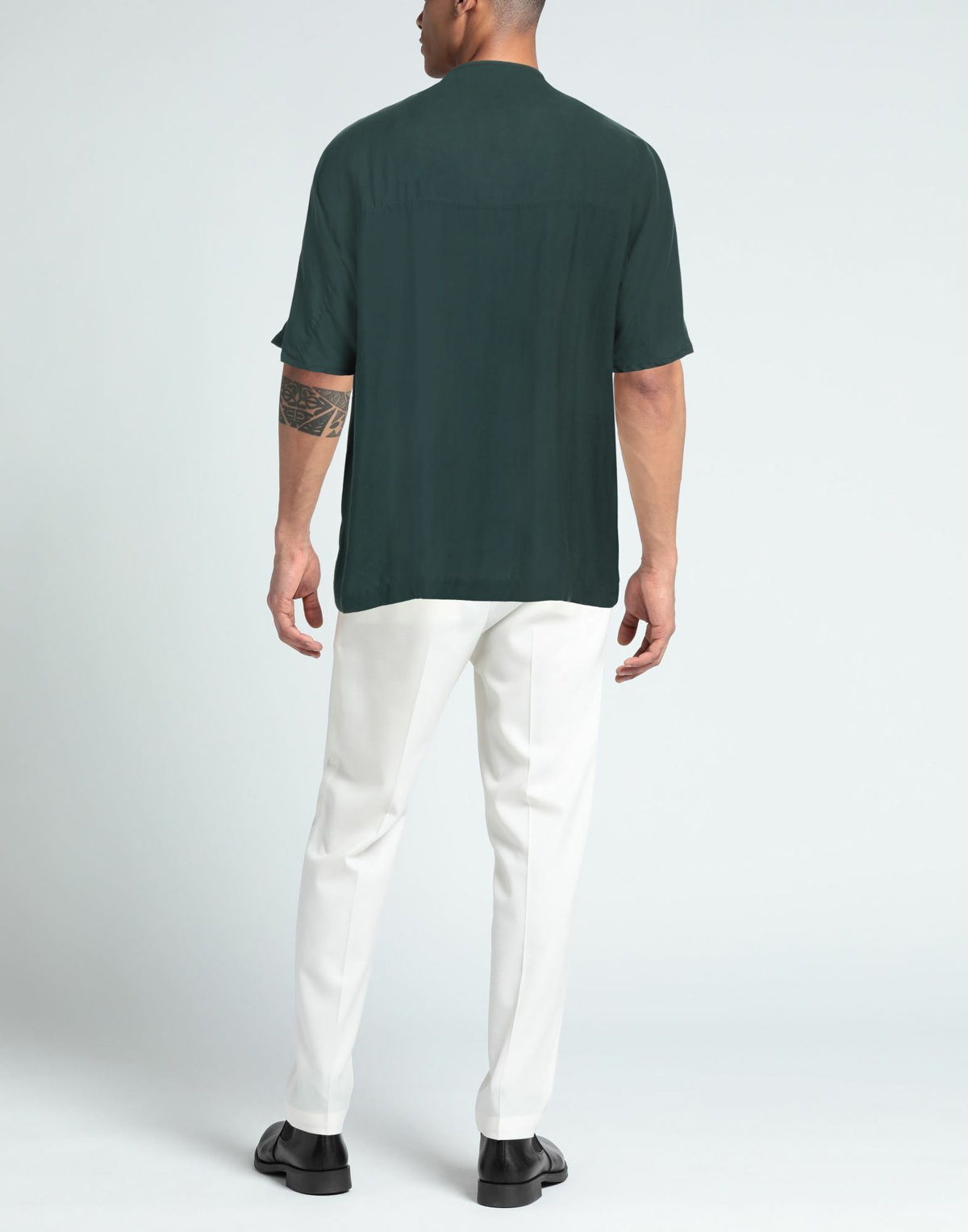 Giorgio Armani Mens Shirt in Green