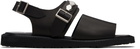 UNDERCOVER Black foot the coacher Edition UP1E4F01 Sandals