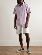 Aspesi - Cotton-Poplin Shirt - Purple