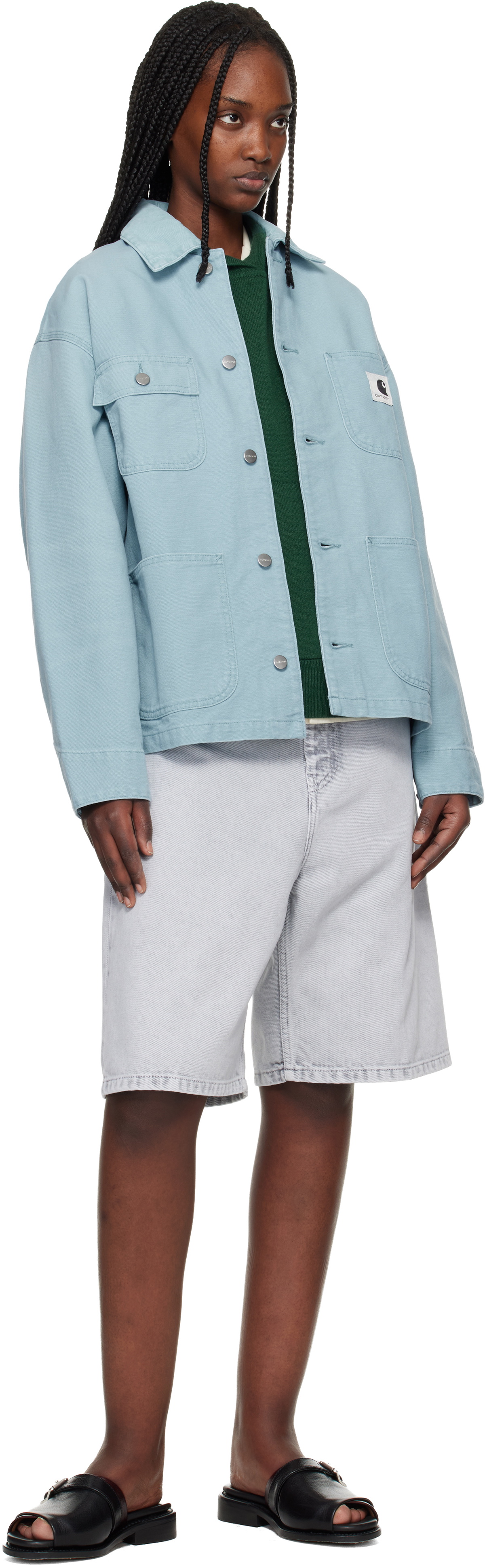 Carhartt Work In Progress Blue OG Michigan Jacket