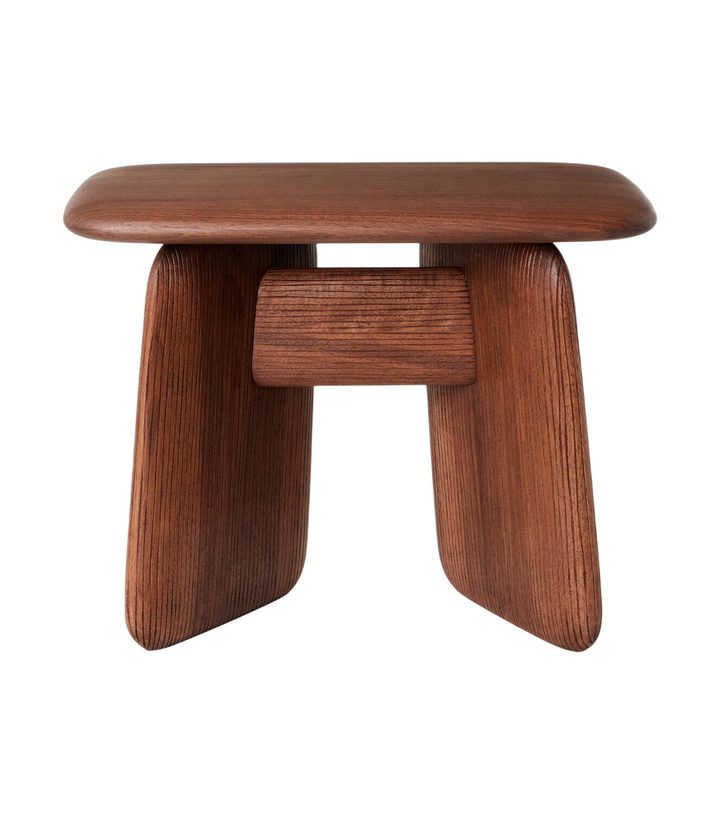Photo: Zanat Stonehenge wood stool by Ludovica and Roberto Palomba