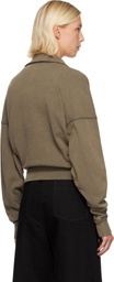 Isabel Marant Etoile Khaki Ross Sweatshirt