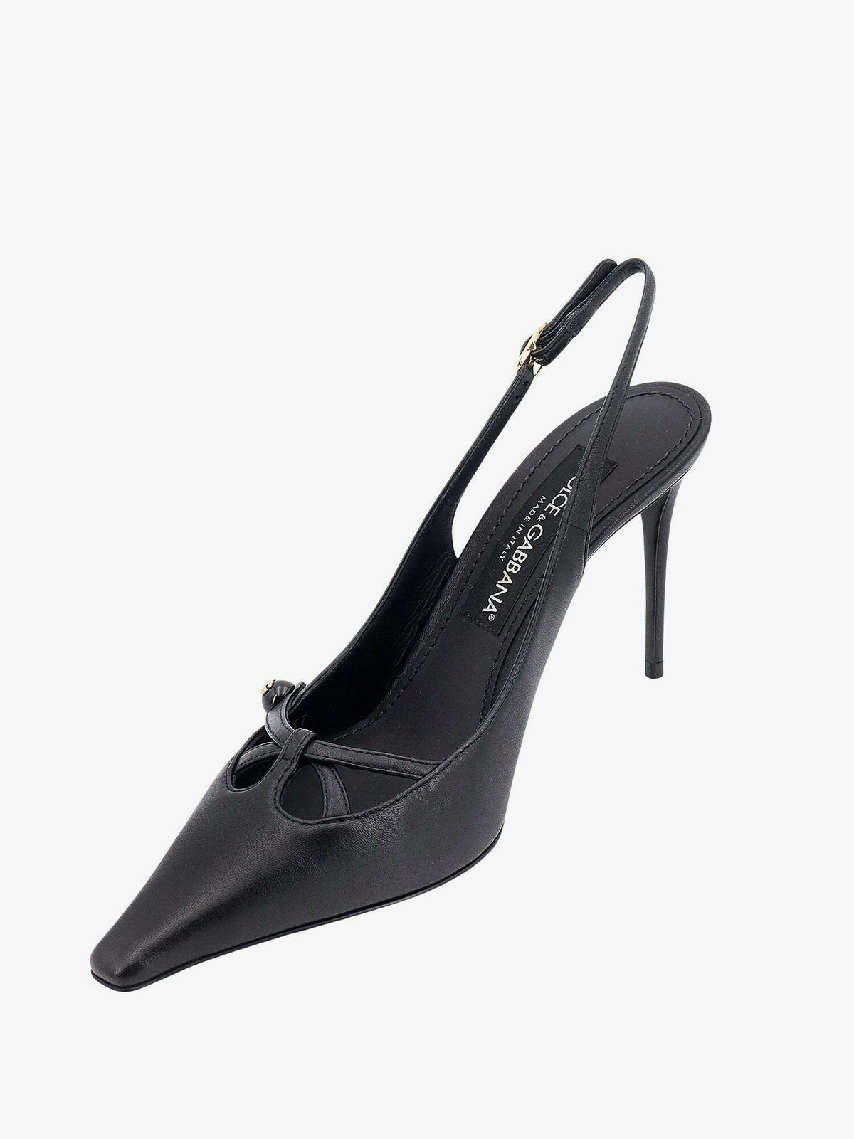 Dolce & Gabbana Slingback Black Womens Pump Dolce & Gabbana