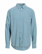 Dunhill Mens Shirt Sky in Blue