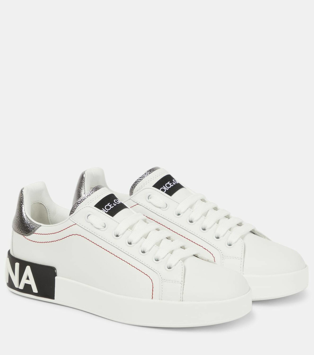 Dolce&Gabbana - Portofino leather sneakers Dolce & Gabbana