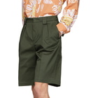 Jacquemus Khaki Le Short De Costume Shorts