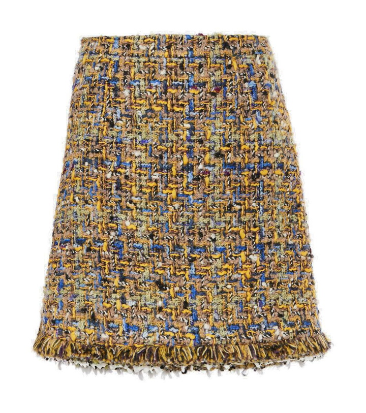 Photo: Etro Tweed miniskirt