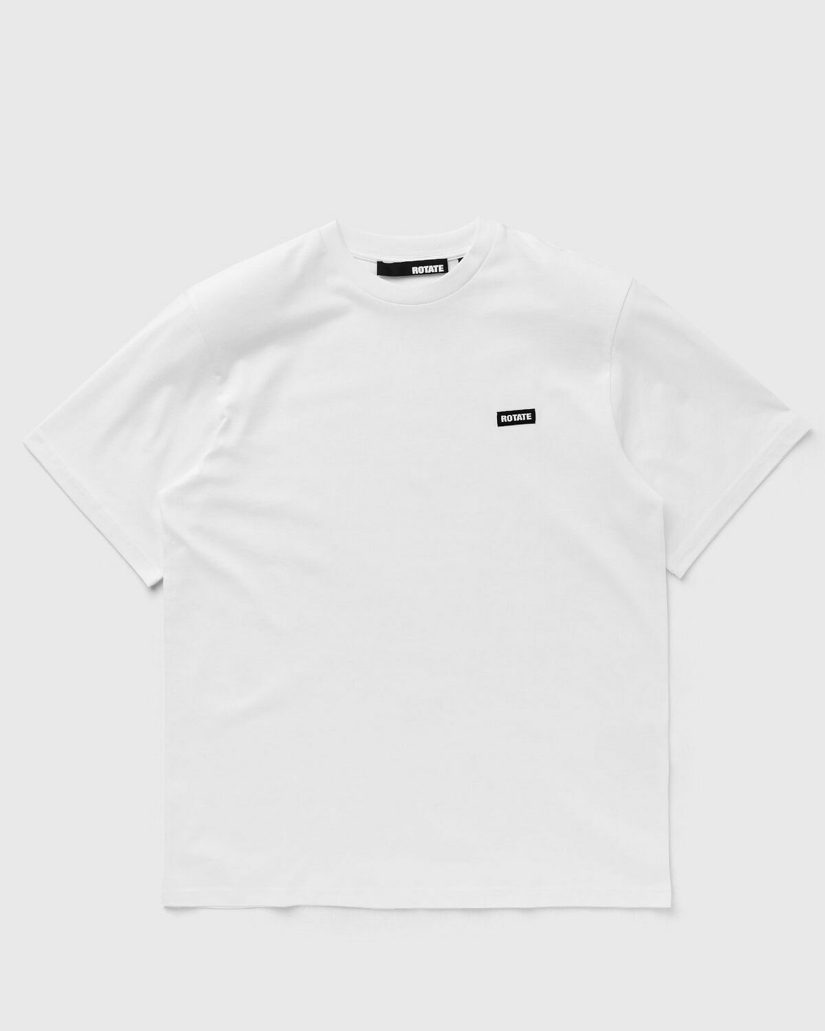 ROTATE Birger Christensen Oversized Tee White Womens Shortsleefe