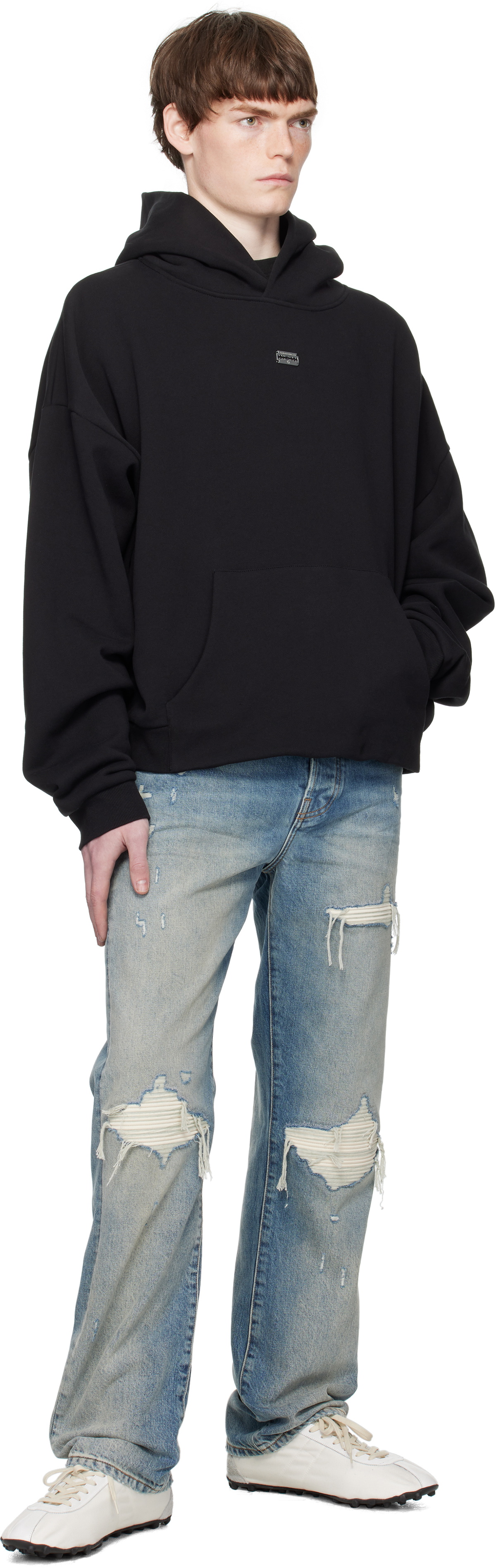 Stolen Girlfriends Club Black Stolen Razor Hoodie