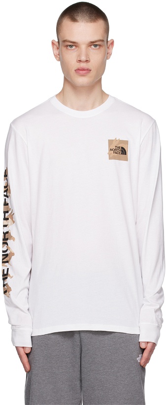 Photo: The North Face White Lunar New Year Long Sleeve T-Shirt
