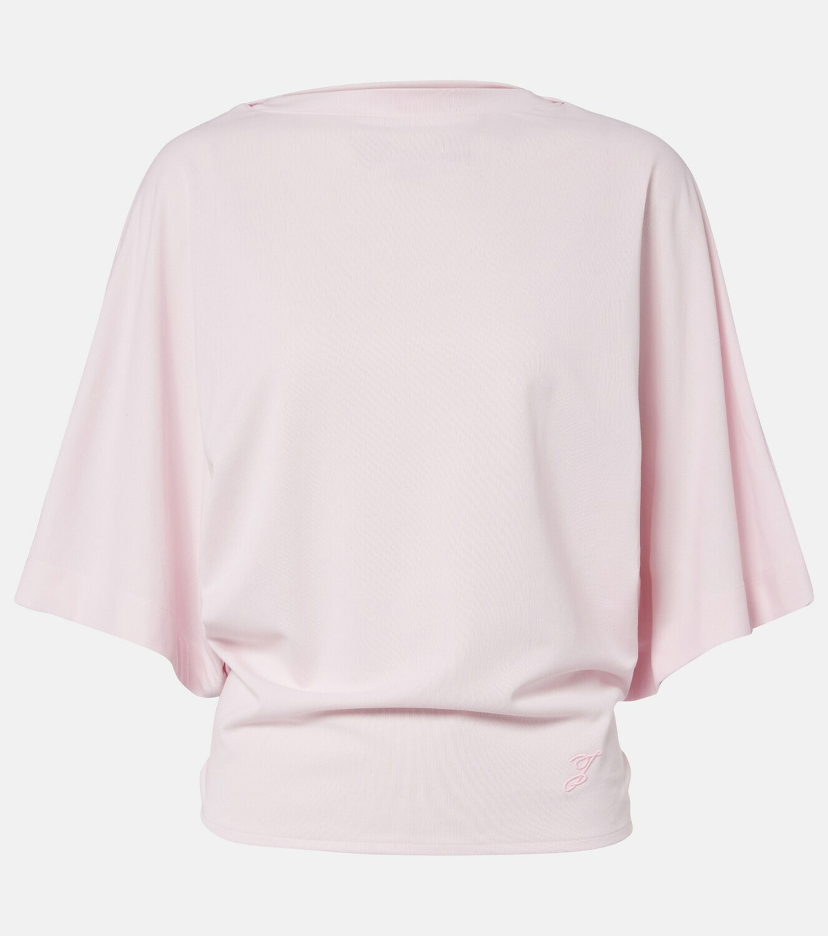 Jacquemus Moisson oversized open-back jersey T-shirt