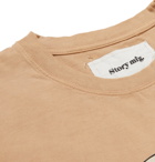 Story Mfg. - Printed Organic Cotton-Jersey T-Shirt - Brown