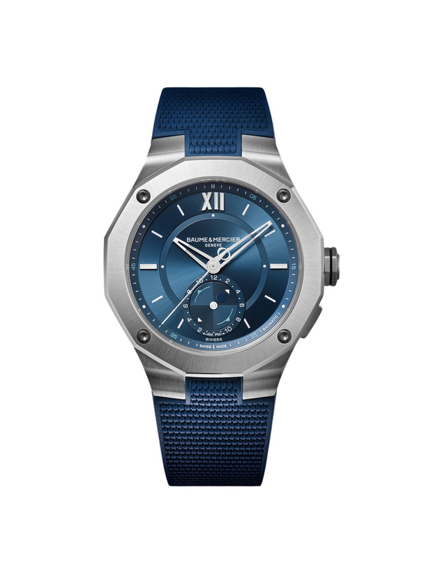 Photo: Baume & Mercier - Riviera Baumatic Tideograph Limited Edition Automatic Stainless Steel Watch, Ref. 10761